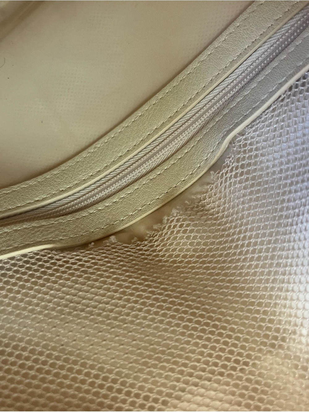BEIS The Expandable Backpack in Beige - Picture 10 of 11